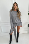 BEAU Knitted Dress in Grey