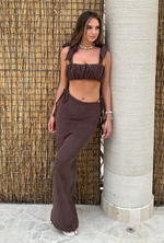 GIANNA Bikini & XAVI Low Rise Skirt 3 Piece Set in Terry Towelling