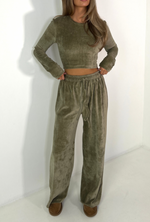 KIKI Wide Leg Joggers Set